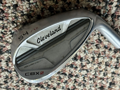 Cleveland CBX2 54•12 Sand Wedge Rotex Wedge Flex Shaft Lamkin Crossline Grip