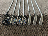 Tour Edge C522 Hot Launch Hybrid Iron Set 4-PW Fubuki HL R Flex Shafts Z5 Grips