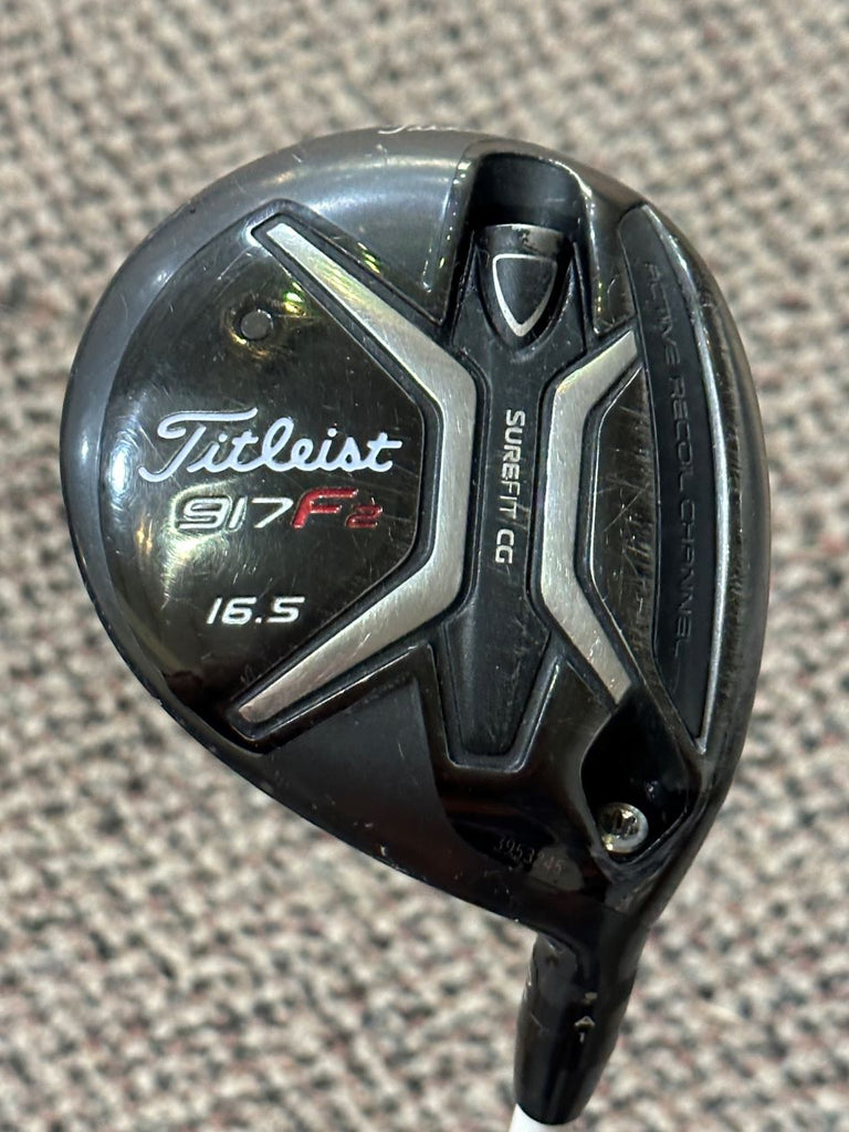 Titleist 917F2 16.5° 3 Wood Aldila Rogue 95MSI 3.3 S Flex Shaft GP CP2 Pro Grip