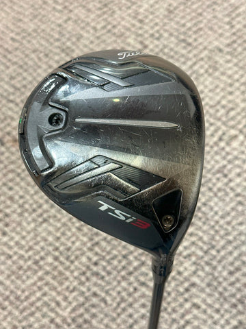 Titleist TSi3 9° Driver w/HC Hzrdus 60g 6.0 Stiff Flex Shaft Golf Pride Tour Velvet Grip