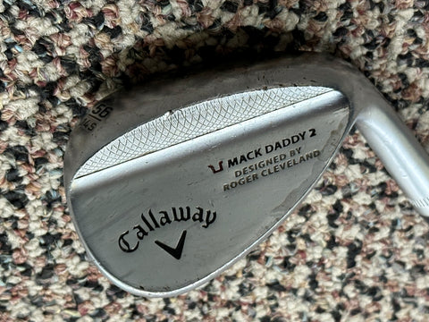 Callaway Mack Daddy 2 56•14S SW DG Wedge Flex Shaft Lamkin Crossline Grip