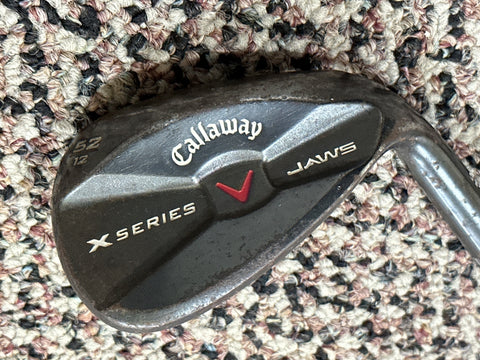 Callaway Jaws X Series 52•12 GW Fujikura 95ST Wedge Flex Shaft Callaway Grip