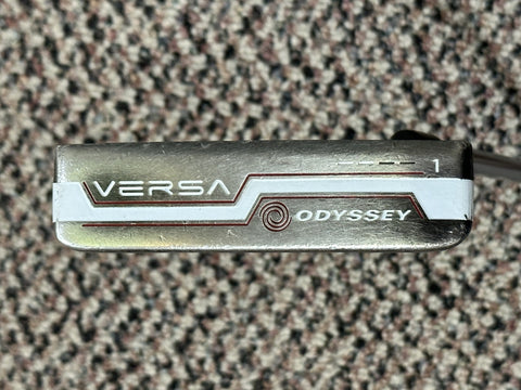 Odyssey Versa 1 35" Putter Odyssey Versa Shaft Odyssey White Hot Grip