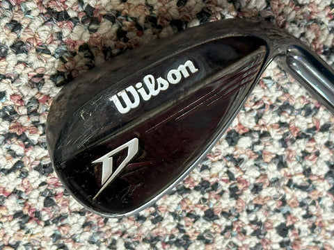 Wilson D 60° Lob Wedge Wilson Maxx Deep Red Wedge Flex Shaft Wilson Grip