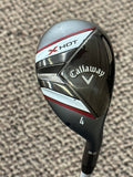 Callaway X Hot 22° 4 Hybrid Project X Regular Flex Shaft Callaway Grip