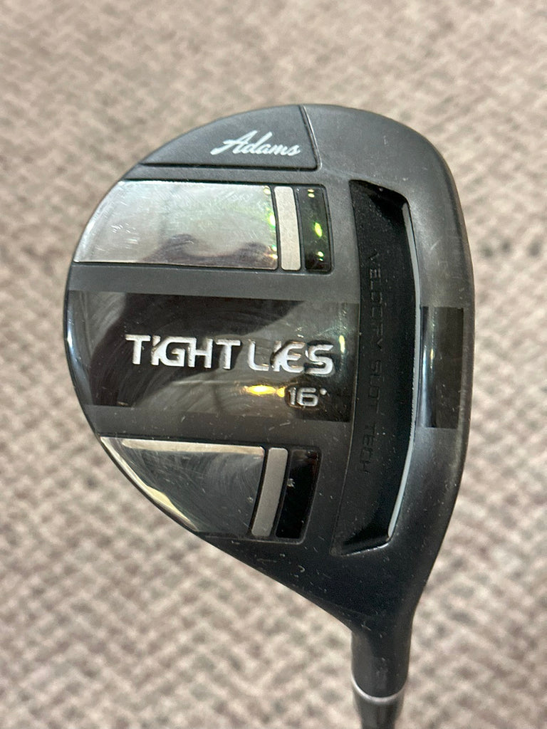 Adams Tight Lies 16° 3 Wood Bassara 55g Stiff Flex Shaft Adams Grip