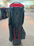Ping Hoofer Stand Bag 5-Way Divider 7 Pockets Harness Handle Black/Grey/Red
