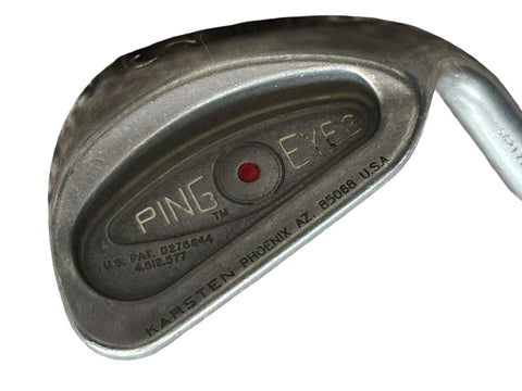 Ping Eye 2 Red Dot Sand Wedge Ping Karsten Stiff Flex Shaft Ping Grip