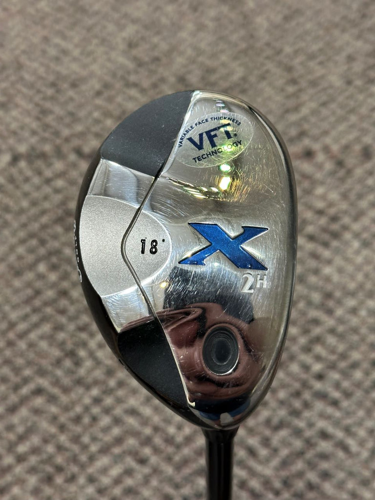 Callaway X Series 18° 2 Hybrid Callaway X 80g Regular Flex Shaft Callaway Grip