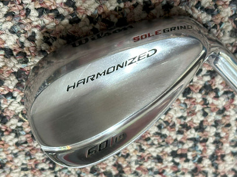 Wilson Harmonized Sole Grind 60•10 Lob Wedge Wilson Wedge Flex Shaft Wilson Grip
