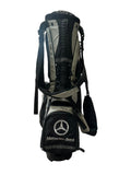Mercedes Benz Stand Bag 5-Way Divider 8 Pockets Harness Handle Blk/Wht