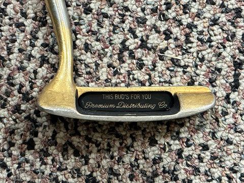 Celebrity Lacerville, California 35" Putter Anheuser Busch Commemorative Gold