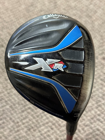 Callaway XR16 15° 3 Wood Speeder 565 Evolution Regular Flex Shaft Callaway Grip