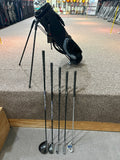 J Tour Edge Jr. 57" Juniors Right Hand Golf Club Set w/Bag Y-Flex SET-040324T02