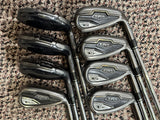 Adams Idea Tech V4 Hybrid Iron Set 4-5-6H w/HC's 7-GW +1/2" R Flex Adams Grips