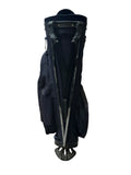 Affinity Stand Bag 6-Way Divider 5 Pockets Harness Handle Blk/Blue