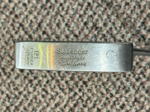 Slazenger Kirk Currie IPI 34.5" Putter Original Steel Shaft Royal Grip
