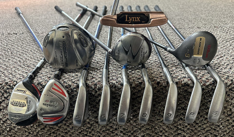 Cobra Wilson Lynx Men's Right Hand Complete Golf Club Set R Flex SET-092123T04