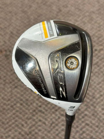 TaylorMade RBZ Stage 2 15° 3 Wood Competition 65 Sr Flex Shaft Winn Dri•Tac Grip