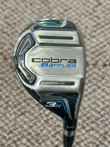 Cobra Baffler XL 19° 3 Hybrid Grafalloy S Flex Shaft Golf Pride Tour Wrap Grip