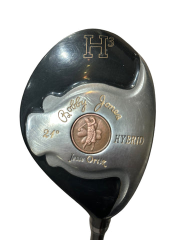Bobby Jones/Jesse Ortiz 24° 3 Hybrid Bobby Jones JS6 R Flex Shaft Dri•Tac Grip