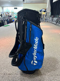 TaylorMade Stand Bag 5-Way Divider 4 Pockets Carry Handle Harness Blue/Black