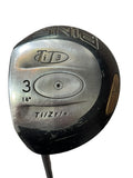 Ping LH Ti3 14° 3 Wood Ping 350 Series Regular Flex Shaft Avon Tour 2100 Grip