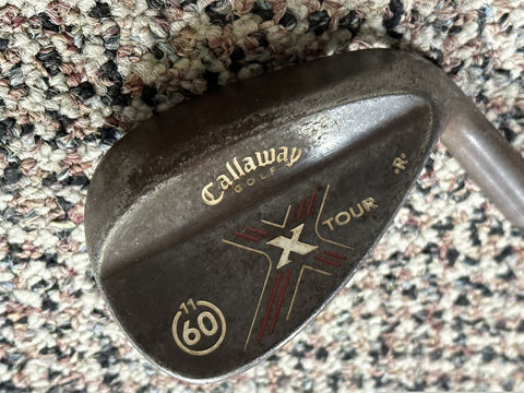 Callaway X Tour 60•11 Lob Wedge X Tour Wedge Flex Shaft Lamkin Grip