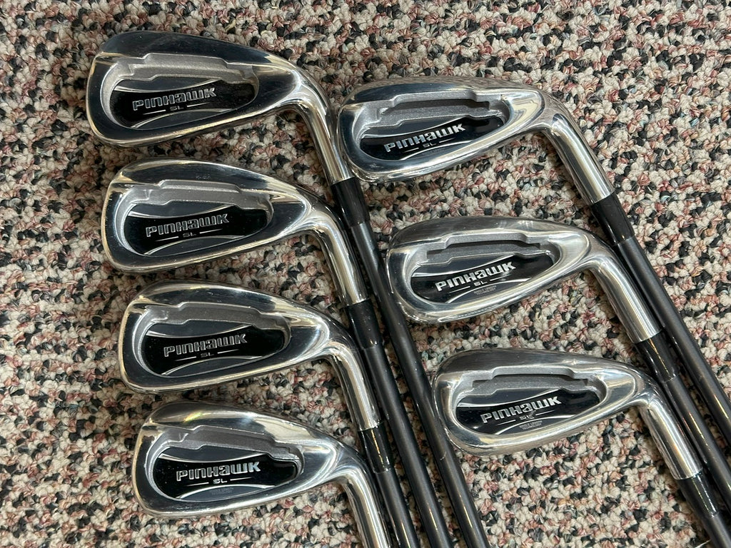 Pinhawk SL 1 Length Iron Set 5-AW Velocity Acer R Flex Shafts Champkey Grips