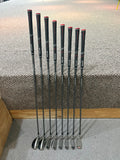 Adams Idea a2OS Hybrid Iron Set 4-SW Aldila NVS Sr Flex Shafts GP CP2 Wrap Grips