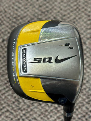 Nike SQ Sumo 2 15° 3 Wood Diamana Regular Flex Shaft Nike Grip