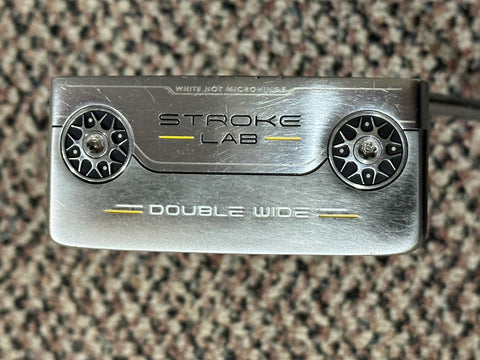 Odyssey Stroke Lab Double Wide 34" Putter Stroke Lab Shaft SS Pistol GT 2.0 Grip