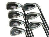 Callaway Big Bertha Irons 5-10(PW) RCH75 R Flex Shafts Lamkin Crossline Grips
