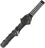 Mike's Golf Right Handed Swing Trainer Grip, Black with White Line