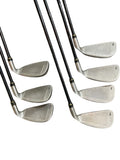 Callaway 1994 Big Bertha MLH Iron Set 4-9 iron(no PW) Grafallloy S Flex Shafts Lamkin Grips