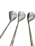 PowerBilt Grand Slam Steel Woods Sets 1, 3, 5, PowerBilt Lite Flex Shafts PB Grips