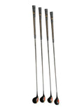 PGA Golf Laminated Persimmon Wood Set 1 thru 5 True Temper Dynamic Stiff Flex Shafts