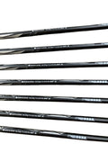 XXIO X Black Iron Set 5-AW Miyazaki AX-1 55g R Flex Graphite Shafts