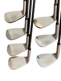 XXIO X Black Iron Set 5-AW Miyazaki AX-1 55g R Flex Graphite Shafts