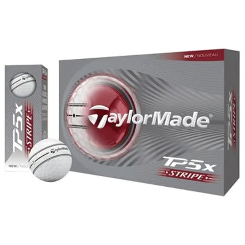 2026 TaylorMade TP5x Stripe Dozen Goff Balls