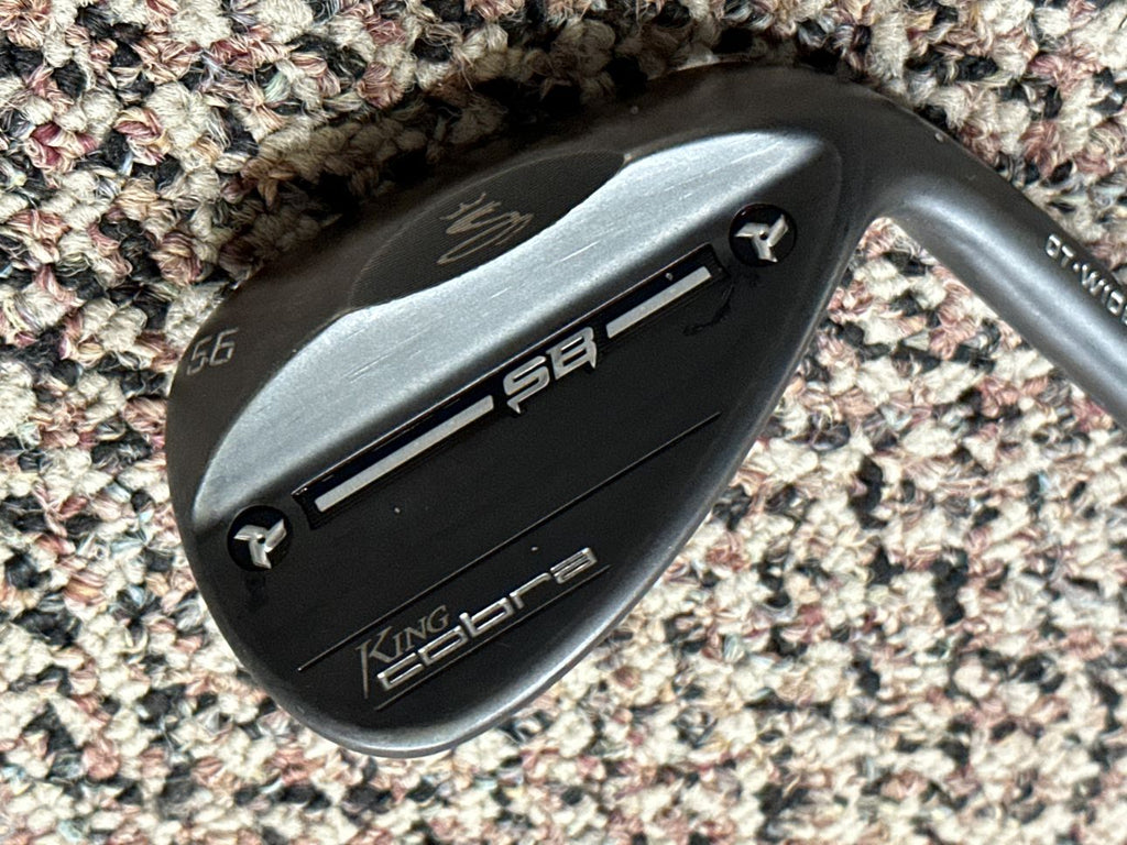Cobra SB Widelow 56° SW Aerotech i110cw R Flex Shaft Lamkin Crossline Grip