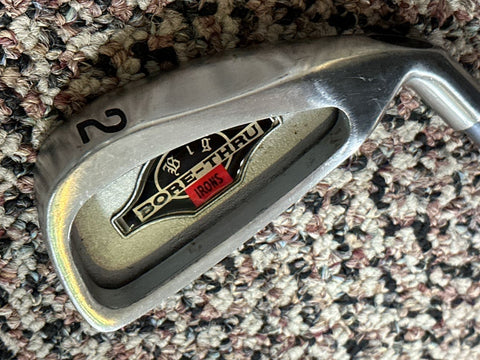 Big Bore-Thru 2 Iron Galaxy BGF 300 Stiff Flex Shaft Kelmac Grip