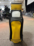 Kis Country Club & Golf Academy Staff Bag 6-Way Divider 12 Pockets Yellow/White