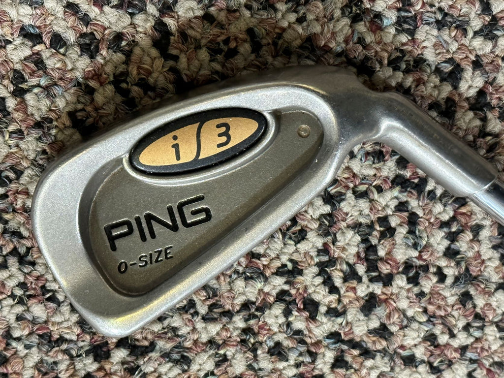 Ping i3 O-Size Black Dot 24° 4 Iron Cushin JZ Sr Flex Shaft Golf Pride MCC Grip