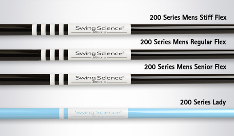 Swing Science 200 Series Ladies Stiff Flex 70g .335 Tip Graphite Shaft