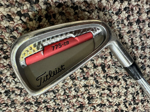 Titleist 775CB 25° 4 Iron NS Pro 100 Stiff Flex Shaft Lamkin Crossline Grip