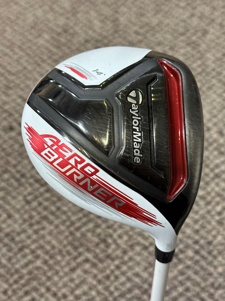TaylorMade Aero Burner 14° Mini Driver Matrix 60g Sr Flex Shaft GP CP2 Pro  Grip