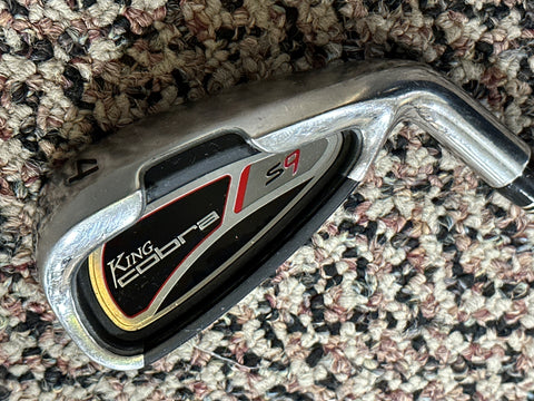 Cobra 2008 S9 22.5° 4 Iron YS-5.1 Regular Flex Graphite Shaft Cobra Grip