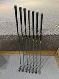 Tour Edge HL3 Ironwood Iron Set 4-PW HL3 55g Sr Flex Golf Pride Tour Wrap Grips