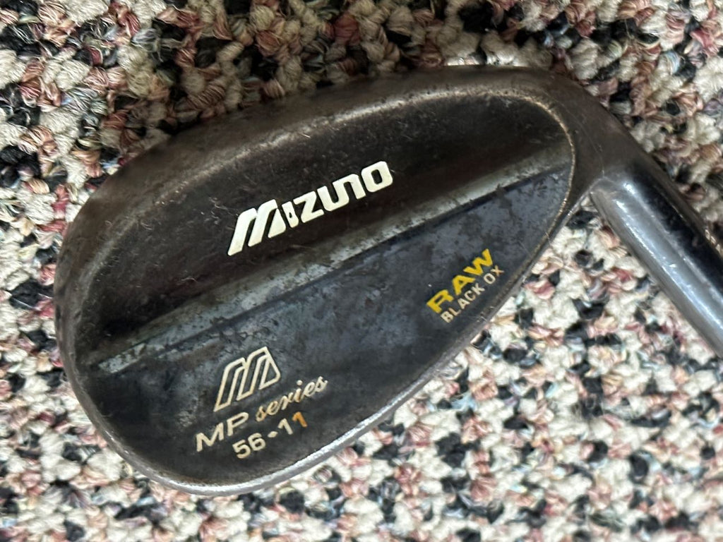 Mizuno MP Series 56•11 Raw Black OX SW DG Wedge Flex Shaft GP Tour Velvet Grip